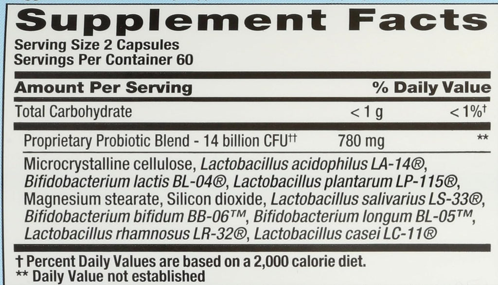 Nutrition Now - Pb 8 Acidophilus, 120 Capsules