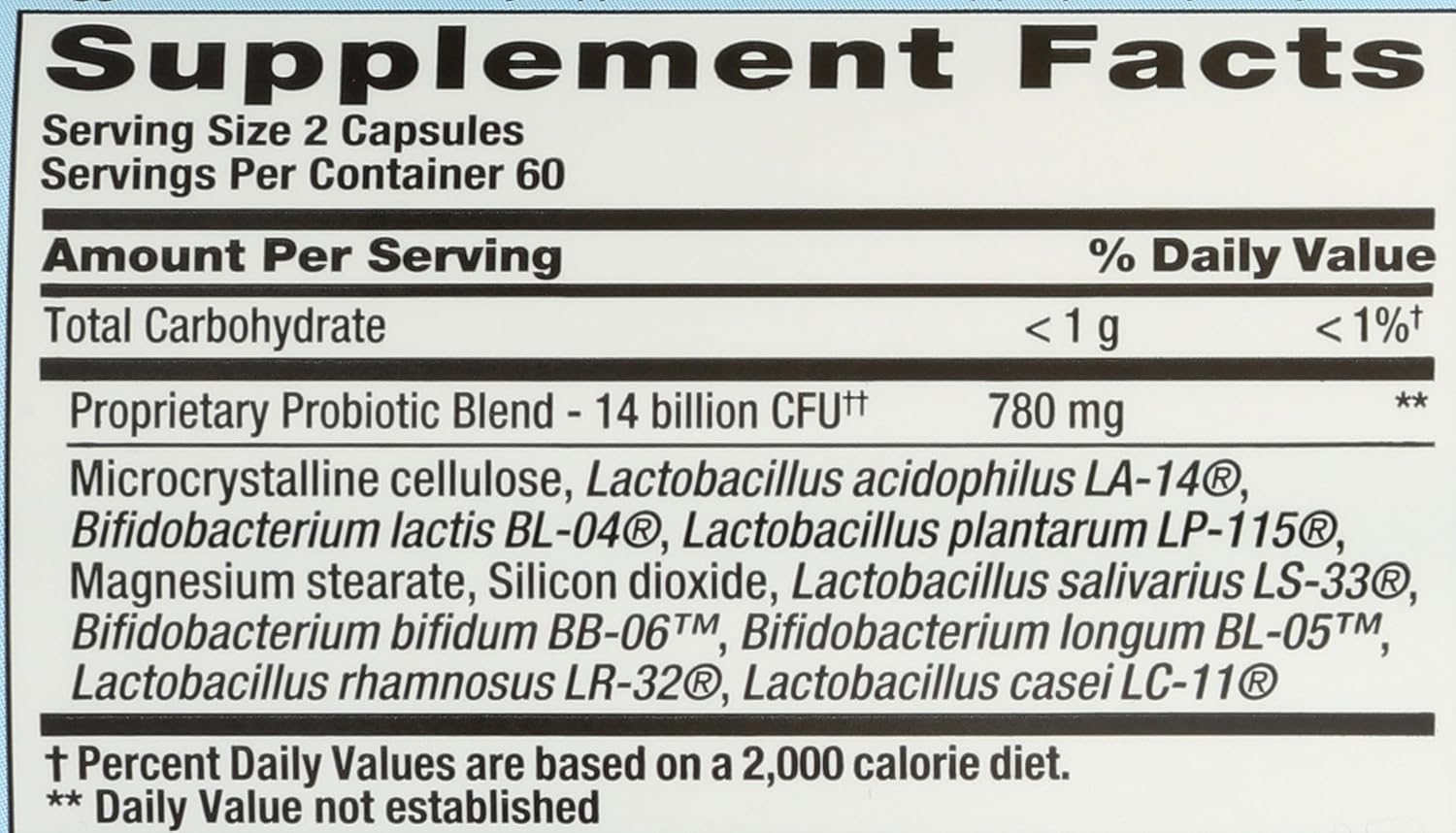 Nutrition Now - Pb 8 Acidophilus, 120 Capsules